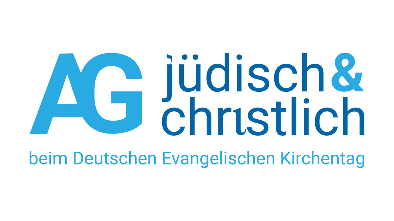 Logo von AG jüdisch & christlich beim Deutschen Evangelischen Kirchentag
