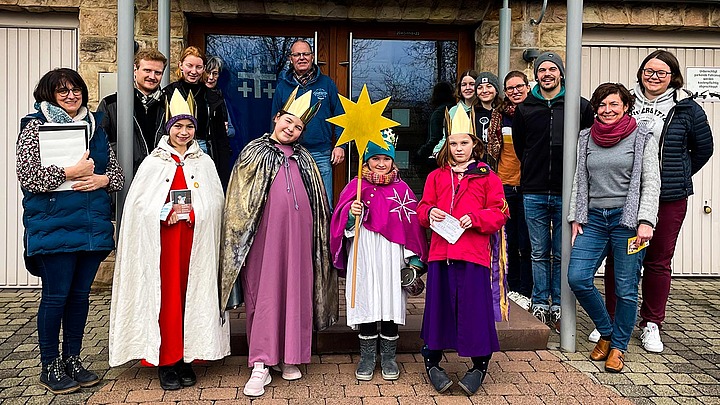Königstag: Königsbesuch beim Kirchentag