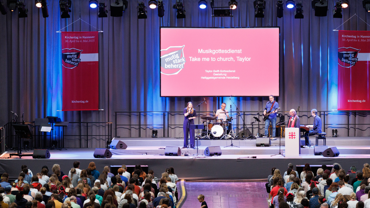 Musikgottesdienst beim Kirchentag in Hannover 2025